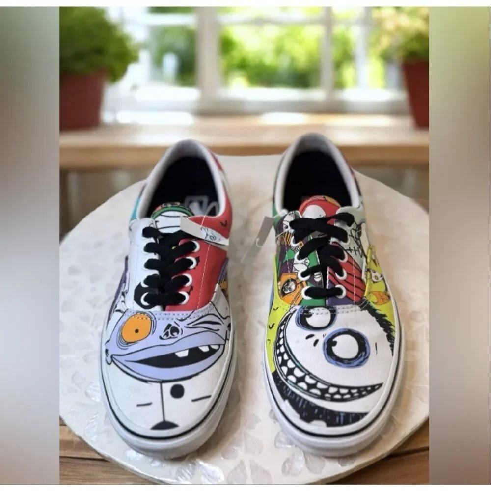 Vans Era Halloweentown Nightmare Before Christmas Shoes (Men 9.5/ Women 11) RARE
